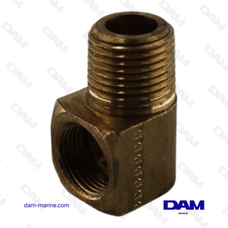 ELBOW FITTING 90° CONCAVE MF - 1/2 X 1/2