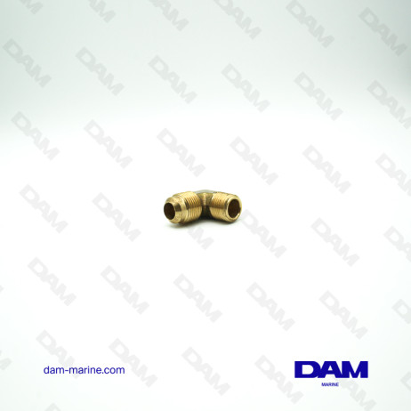90° ELBOW OIL FITTING MM - 1/2 X 1/2