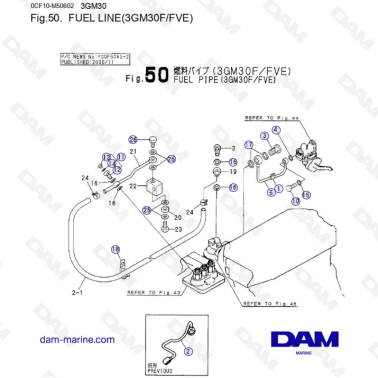 Yanmar Marine 3GM30FC -...