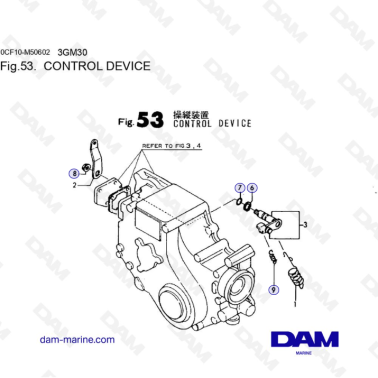 Yanmar Marine 3GM30FC -...
