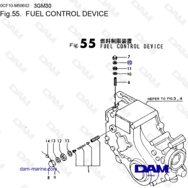 Yanmar Marine 3GM30FC -...