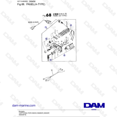 Yanmar Marine 3GM30FC -...
