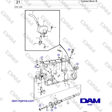Volvo Penta 230A, 230B -...