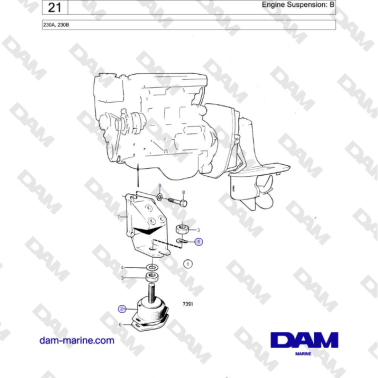 Volvo Penta  230A, 230B -...
