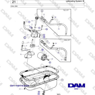 Volvo Penta 230A, 230B -...