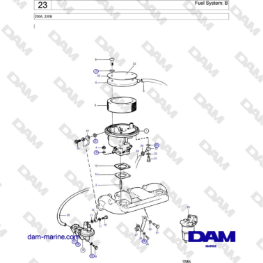 Volvo Penta 230A, 230B -...