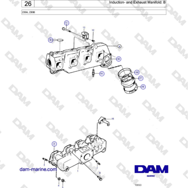 Volvo Penta  230A, 230B -...