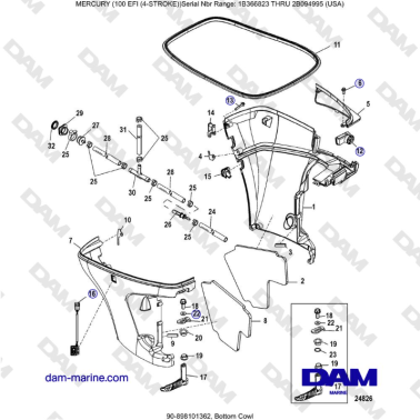 Mercruiser EFI 100...