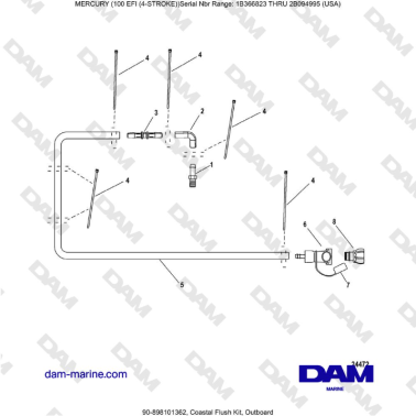 Mercruiser EFI 100...