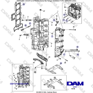 Mercruiser EFI 100 (4...