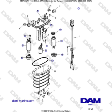Mercruiser EFI 100 (4...