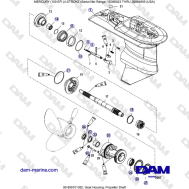 Mercruiser EFI 100 (4...