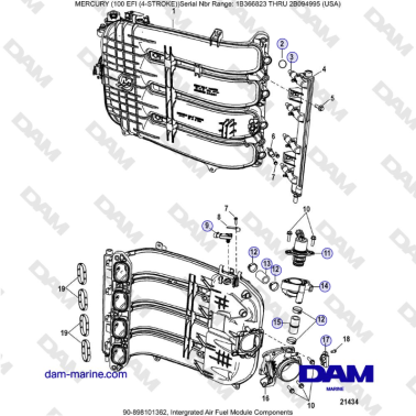 Mercruiser EFI 100 (4...