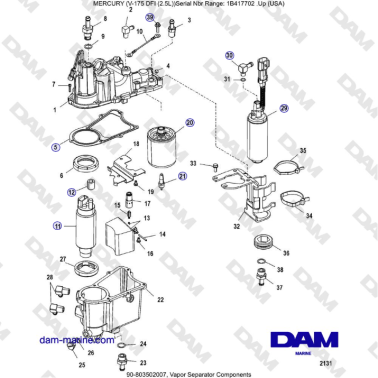 Mercury Verado 175 - Vapor...