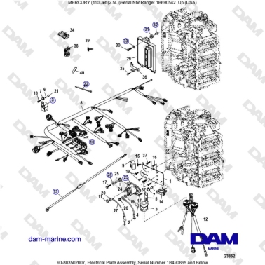 Mercury 110 EFI - Gruppo...
