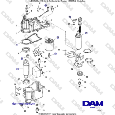 Mercury 110 EFI -...