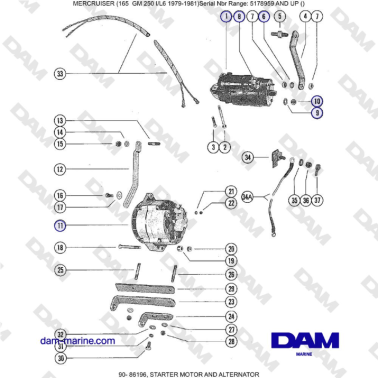 Mercruiser 165 - MOTOR DE...