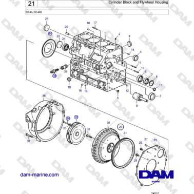 Volvo Penta D2-40, D2-40B -...