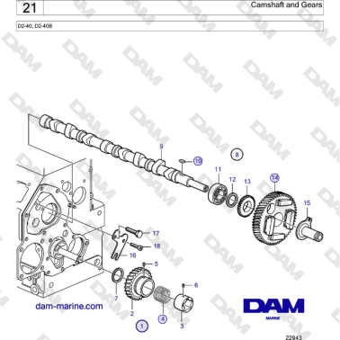 Volvo Penta D2-40, D2-40B -...