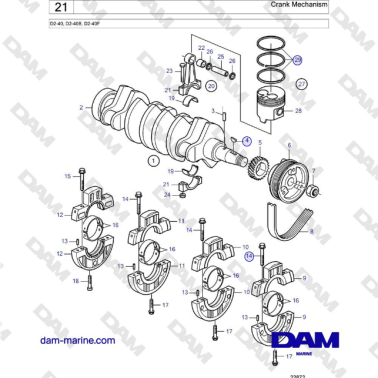 Volvo Penta  D2-40, D2-40B,...