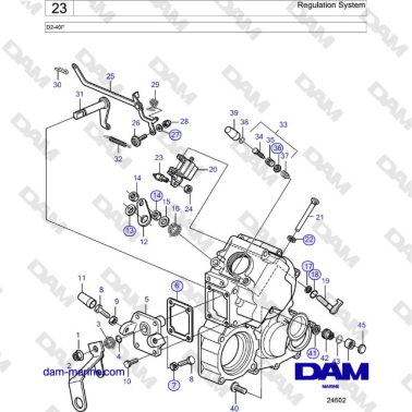Volvo Penta D2-40F -...
