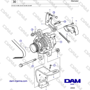 Volvo Penta D2-40, D2-40B,...
