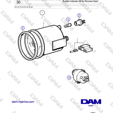 Volvo Penta D2-40 - Kit...
