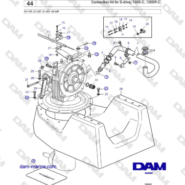 Volvo Penta D2-40 - Kit di...