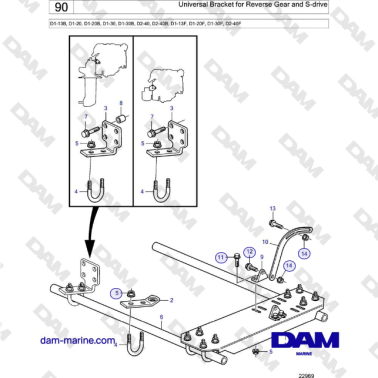 Volvo Penta  D2-40, D2-40B,...