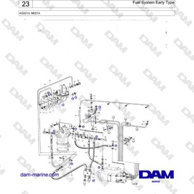Volvo Penta MD21A - Sistema...