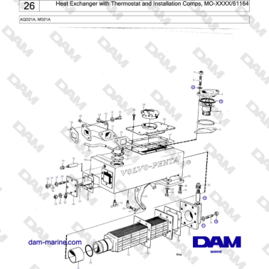 Volvo Penta MD21A - Heat...