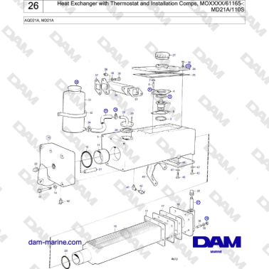 Volvo Penta MD21A -...