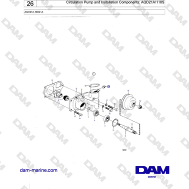 Volvo Penta MD21A -...