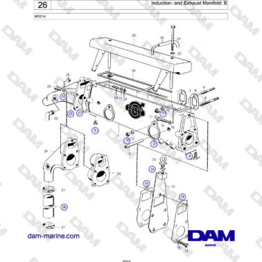 Volvo Penta MD21A -...