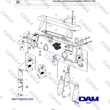 Volvo Penta MD21A -...