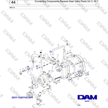 Volvo Penta MD21A -...