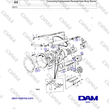 Volvo Penta MD21A -...