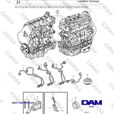 Volvo Penta D3-220A-F -...