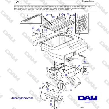 Volvo Penta D3-220A-F -...