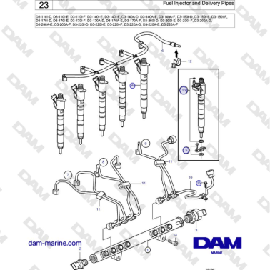 Volvo Penta D3-220A-F -...