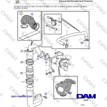 Volvo Penta D3-220A-F -...