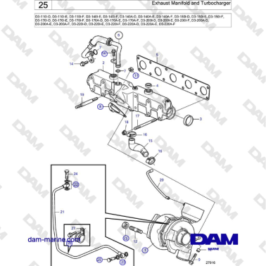 Volvo Penta D3-220A-F -...