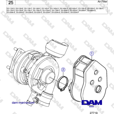 Volvo Penta D3-220A-F -...