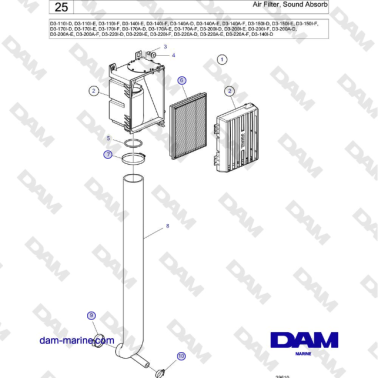 Volvo Penta D3-220A-F -...