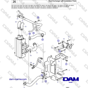 Volvo Penta D3-220A-F -...