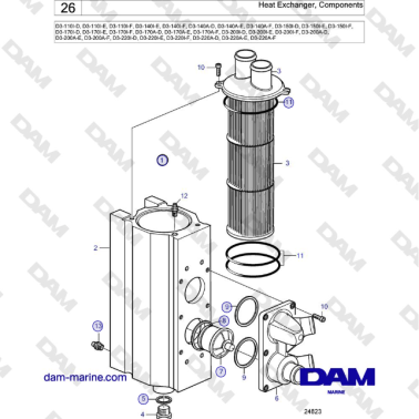 Volvo Penta D3-220A-F -...