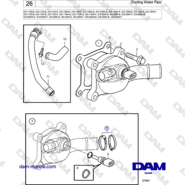 Volvo Penta D3-220A-F -...
