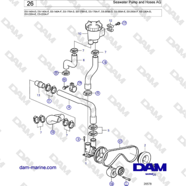 Volvo Penta D3-220A-F -...