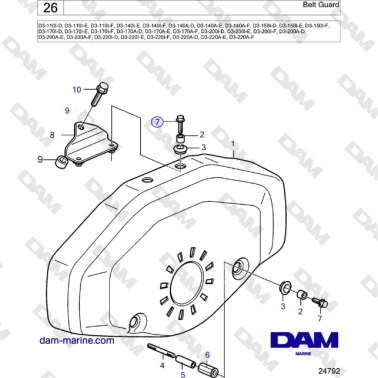 Volvo Penta D3-220A-F -...