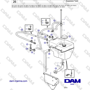 Volvo Penta D3-220A-F -...